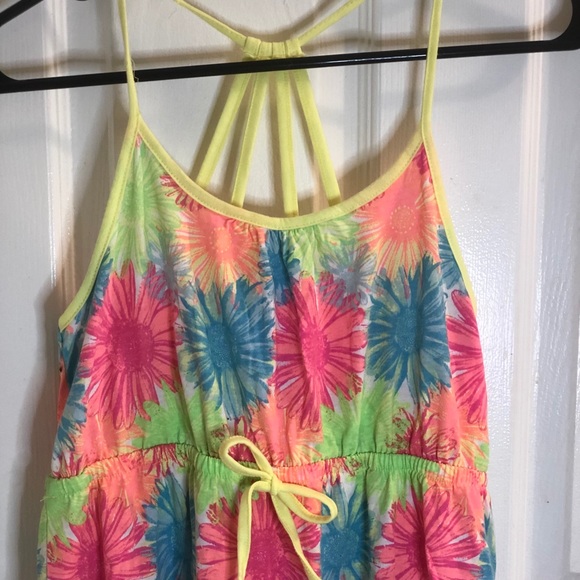 Neon flower sundress - Picture 5 of 5